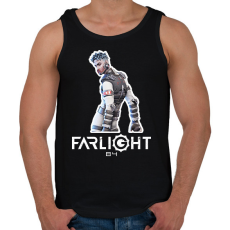 PRINTFASHION Farlight84 - Beau - Férfi atléta - Fekete