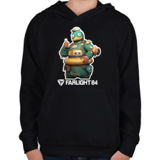 PRINTFASHION Farlight84 - Ducksyde - Gyerek kapucnis pulóver - Fekete