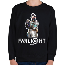 PRINTFASHION Farlight84 - Ember - Gyerek pulóver - Fekete