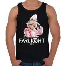 PRINTFASHION Farlight84 - Maychelle - Férfi atléta - Fekete atléta, trikó
