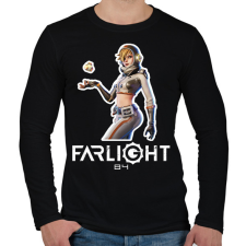 PRINTFASHION Farlight84 - Syfer - Férfi hosszú ujjú póló - Fekete férfi póló