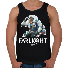 PRINTFASHION Farlight84 - Watchman - Férfi atléta - Fekete