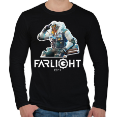 PRINTFASHION Farlight84 - Watchman - Férfi hosszú ujjú póló - Fekete