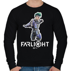 PRINTFASHION Farlight84 - Yong - Férfi pulóver - Fekete
