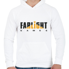 PRINTFASHION Farlight games - Férfi kapucnis pulóver - Fehér