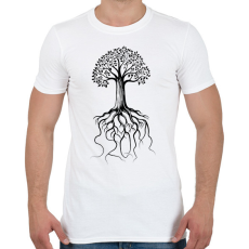 PRINTFASHION faSZOM - Férfi póló - Fehér