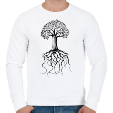 PRINTFASHION faSZOM - Férfi pulóver - Fehér férfi pulóver, kardigán