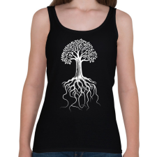 PRINTFASHION faSZOM - Női atléta - Fekete női trikó