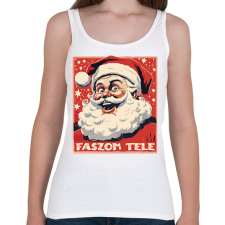 PRINTFASHION Faszom tele - Női atléta - Fehér női trikó