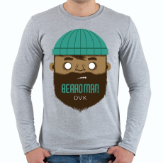 PRINTFASHION Favágó - Férfi hosszú ujjú póló - Sport szürke