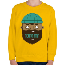 PRINTFASHION Favágó - Gyerek pulóver - Sárga gyerek pulóver, kardigán