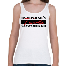 PRINTFASHION Favorite coworker - Női atléta - Fehér