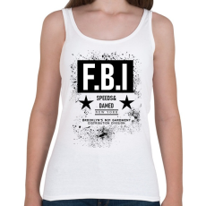 PRINTFASHION FBI - Női atléta - Fehér