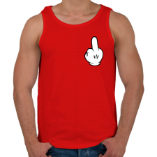 PRINTFASHION FCK logo - Férfi atléta - Piros atléta, trikó