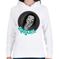 PRINTFASHION fckofffiftynineasd-01.png - Női kapucnis pulóver - Fehér női pulóver, kardigán