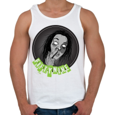 PRINTFASHION fckofffiftyninegreen-01.png - Férfi atléta - Fehér