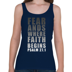 PRINTFASHION FEAR ANDS. - Női atléta - Sötétkék