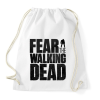 PRINTFASHION fear the walking dead - Sportzsák, Tornazsák - Fehér