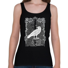 PRINTFASHION Fehér Holló - Női atléta - Fekete