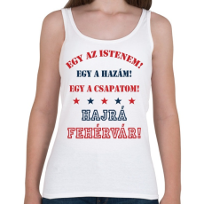 PRINTFASHION Fehérvár - Női atléta - Fehér