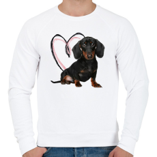 PRINTFASHION fekete cser tacsi - Férfi pulóver - Fehér