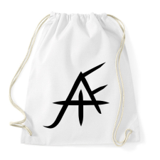 PRINTFASHION fekete jafi szimbólum - Sportzsák, Tornazsák - Fehér tornazsák