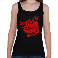 PRINTFASHION fekete lovag - Női atléta - Fekete