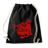 PRINTFASHION fekete lovag - Sportzsák, Tornazsák - Fekete