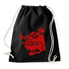 PRINTFASHION fekete lovag - Sportzsák, Tornazsák - Fekete tornazsák