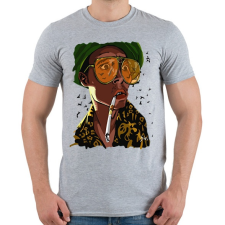 PRINTFASHION Félelem és rettegés Las Vegasban - Férfi póló - Sport szürke férfi póló