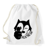 PRINTFASHION Felix the cat - Sportzsák, Tornazsák - Fehér