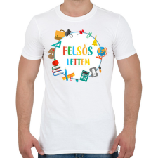 PRINTFASHION Felsős lettem - Férfi póló - Fehér férfi póló
