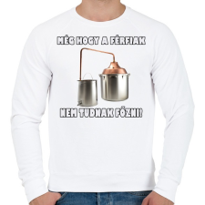 PRINTFASHION Férfi konyha - Férfi pulóver - Fehér férfi pulóver, kardigán