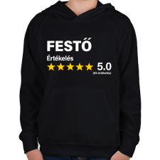 PRINTFASHION Festő Értékelés ***** 5.0 (69 értékelés) - Gyerek kapucnis pulóver - Fekete gyerek pulóver, kardigán