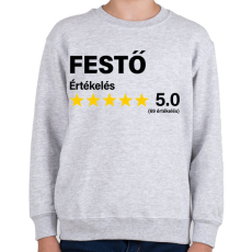 PRINTFASHION Festő Értékelés ***** 5.0 (69 értékelés) - Gyerek pulóver - Sport szürke