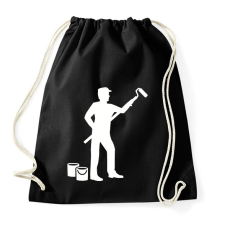 PRINTFASHION Festő mester - Sportzsák, Tornazsák - Fekete tornazsák