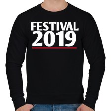 PRINTFASHION Fesztivál 2019 - Férfi pulóver - Fekete férfi pulóver, kardigán