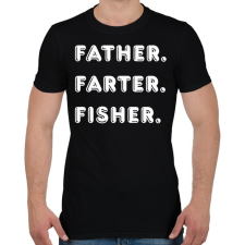 PRINTFASHION FFF - Férfi póló - Fekete férfi póló