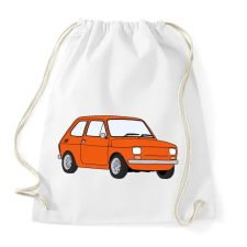 PRINTFASHION Fiat Polski - Sportzsák, Tornazsák - Fehér tornazsák