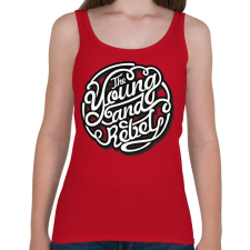 PRINTFASHION Fiatal és lázadó - Női atléta - Cseresznyepiros női trikó