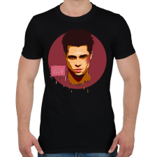 PRINTFASHION fight club - Férfi póló - Fekete férfi póló