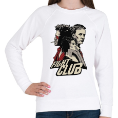 PRINTFASHION fight club - Női pulóver - Fehér