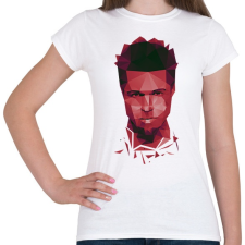 PRINTFASHION Fight Club: Tyler - Női póló - Fehér női póló