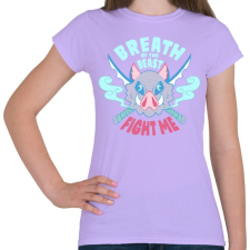 PRINTFASHION Fight me! - Női póló - Viola női póló