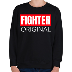 PRINTFASHION FIGHTER ORIGINAL - Gyerek pulóver - Fekete