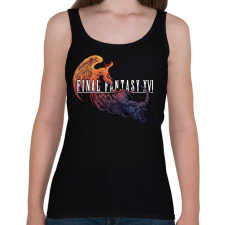 PRINTFASHION Final Fantasy XVI. - Női atléta - Fekete női trikó