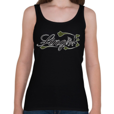 PRINTFASHION fing lindt - Női atléta - Fekete