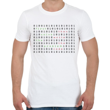 PRINTFASHION First solve the problem - Férfi póló - Fehér férfi póló
