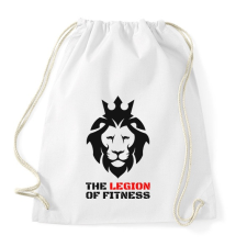 PRINTFASHION Fitness legion - Sportzsák, Tornazsák - Fehér tornazsák