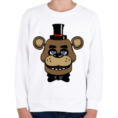 PRINTFASHION Five nights at Freddy's - fnaf - Gyerek pulóver - Fehér